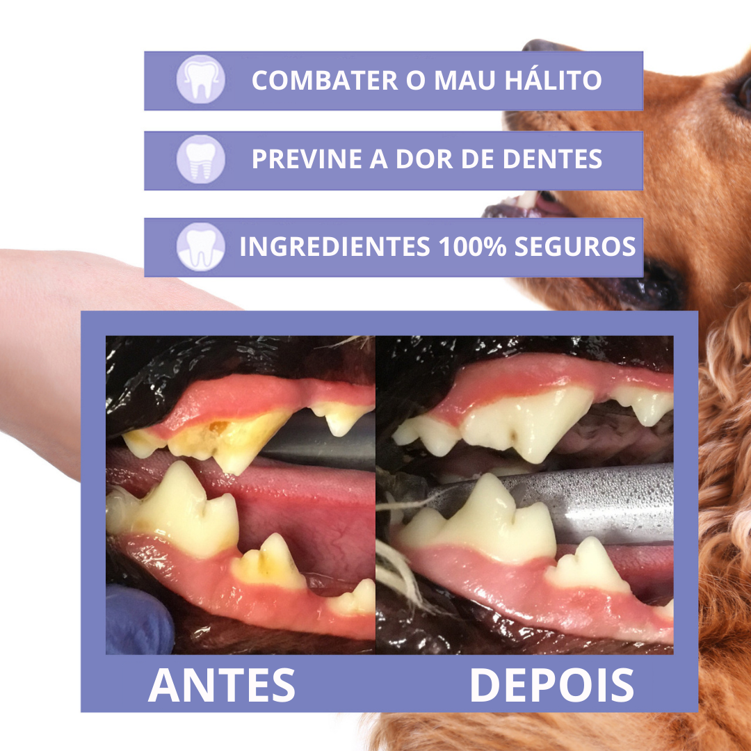 SPRAY DE LIMPEZA DENTÁRIA PARA ANIMAIS - DOGGY™
