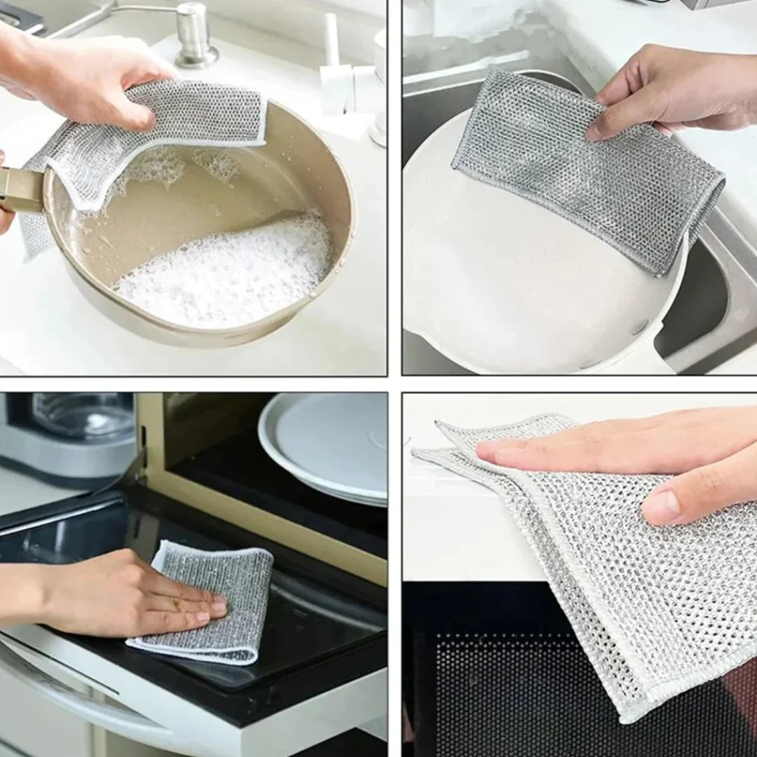 PANOS DE LIMPEZA REMOVEM ÓLEO DA COZINHA - ULTRACLEAN™