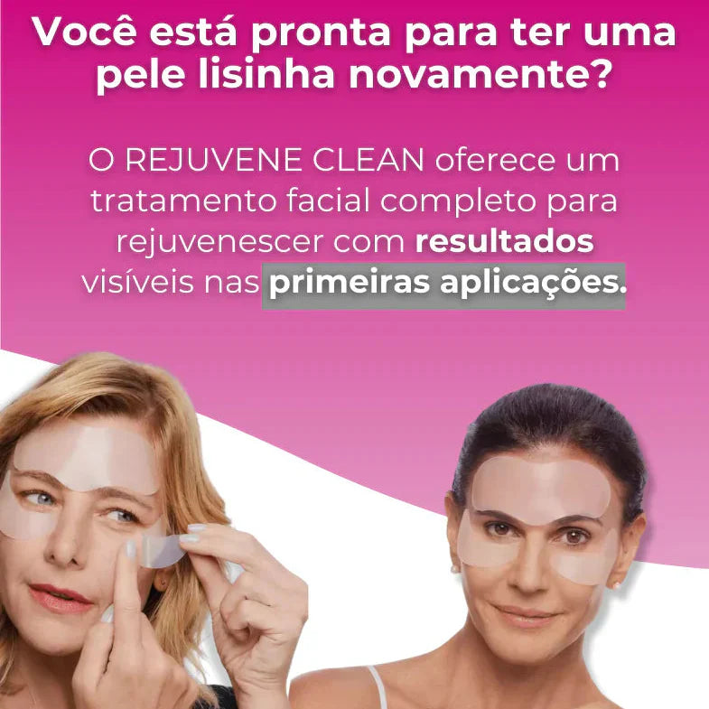 KIT REJUVENE CLEAN™ - ADESISVOS ANTI-RUGAS DAS FAMOSAS (REUTILIZÁVEL POR ATÉ 40 VEZES)