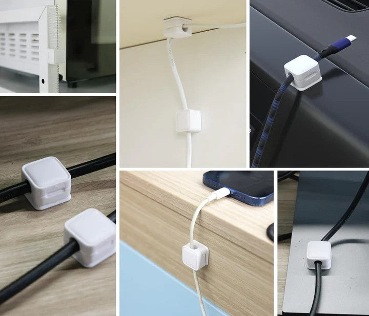 ORGANIZADOR DE CABOS MAGNÉTICO - CLIPEASE™