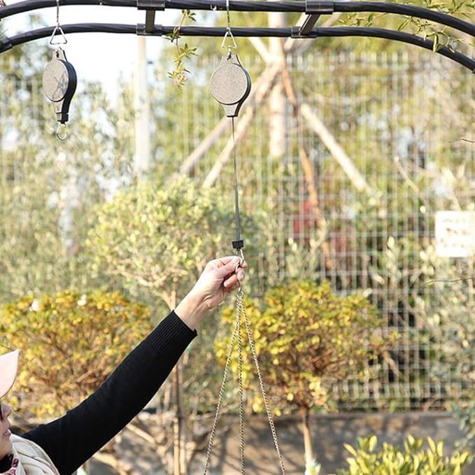 GANCHO RETRÁCTIL AJUSTÁVEL PARA PLANTAS - GREENGRIP™