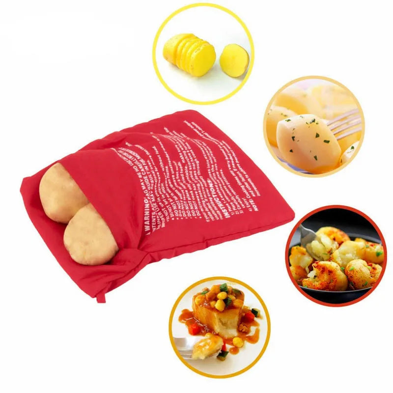 SACO PARA COZER BATATAS NO MICROONDAS - BAKEBUDDY™