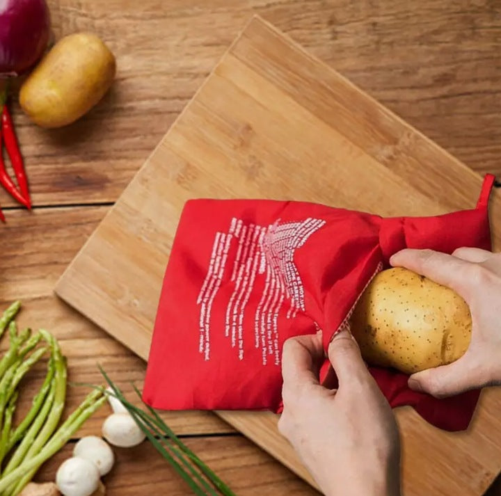 SACO PARA COZER BATATAS NO MICROONDAS - BAKEBUDDY™