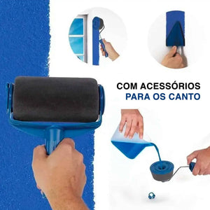 CONJUNTO ROLOS DE PINTURA RECARREGÁVEIS ANTI-GOTAS Paint Master®