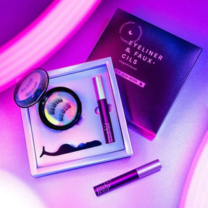 BeautyLash™ - Pacote de Pestanas Magnéticas com Delineador