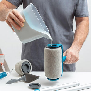CONJUNTO ROLOS DE PINTURA RECARREGÁVEIS ANTI-GOTAS Paint Master®