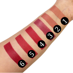 Conjunto de 6 Batons Estilo Matte 24 Horas - WYNIE™