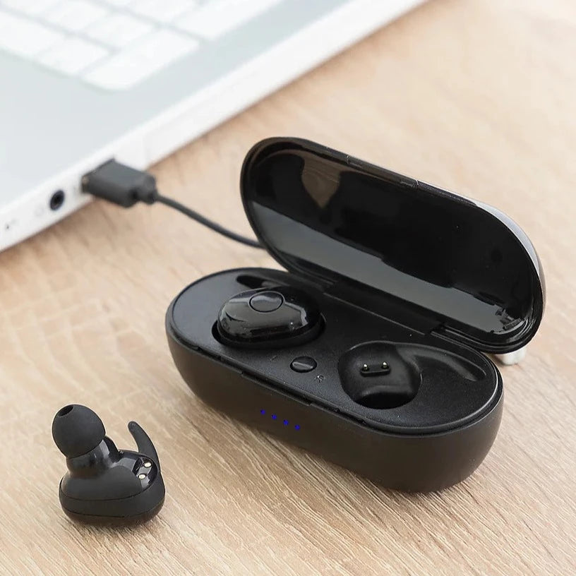 AURICULARES SEM FIOS COM CARGA MAGNÉTICA - BUDS SPORT PLUS™