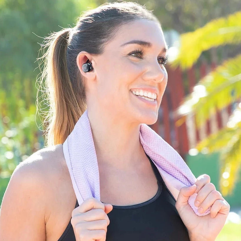 AURICULARES SEM FIOS COM CARGA MAGNÉTICA - BUDS SPORT PLUS™