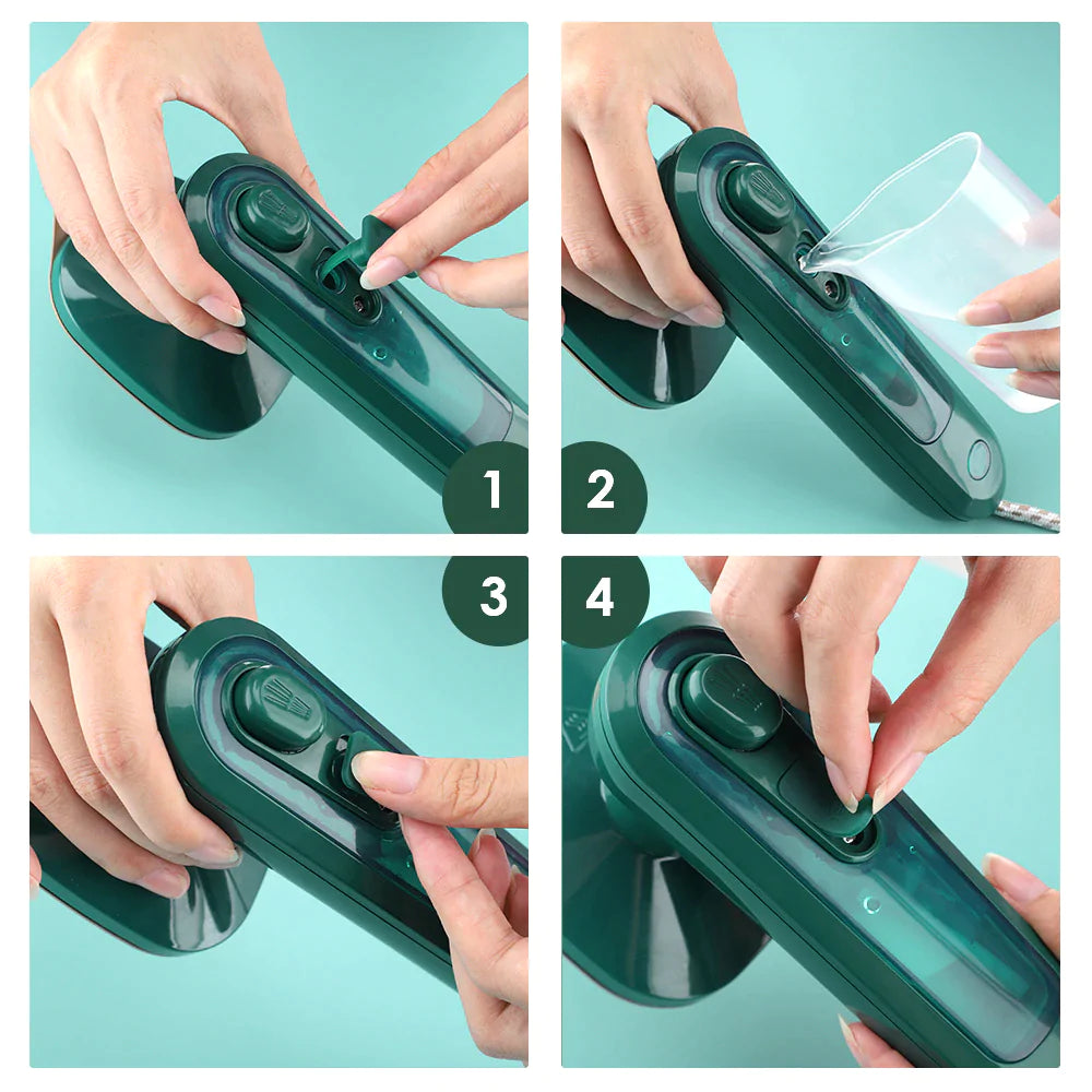FERRO DE ENGOMAR 360º PORTÁTIL COM TITÂNIO - IRONPRO®