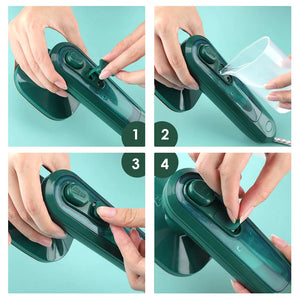 FERRO DE ENGOMAR 360º PORTÁTIL COM TITÂNIO - IRONPRO®
