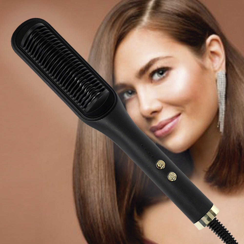 ESCOVA DE ALISAMENTO DE CABELO 2 EM 1 - PRO STYLER™