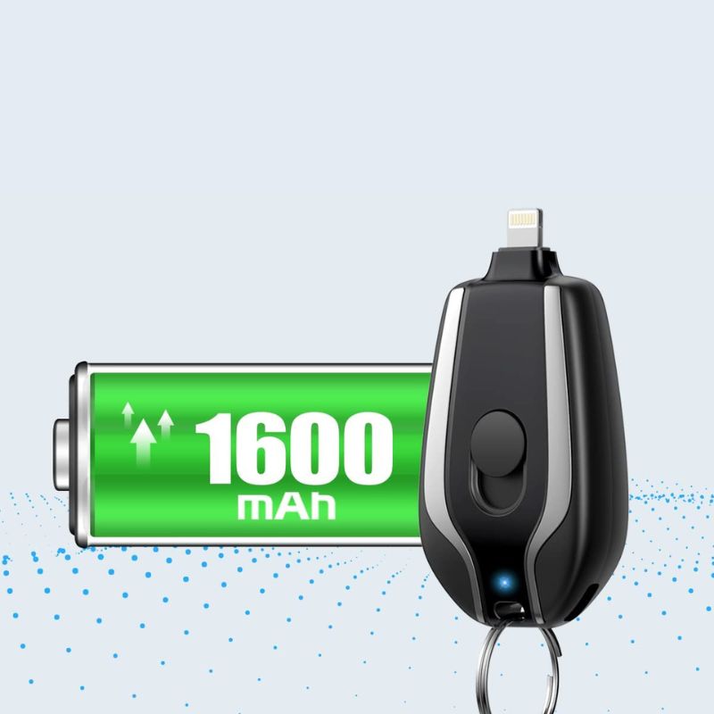 MINI CARREGADOR PORTÁTIL PARA CHAVEIROS - MINIPOWER™