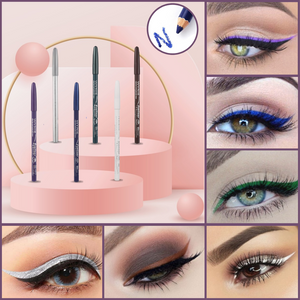 SLASHEYE™ - Conjunto de 6 Lápis Delineador de madeira para Olhos