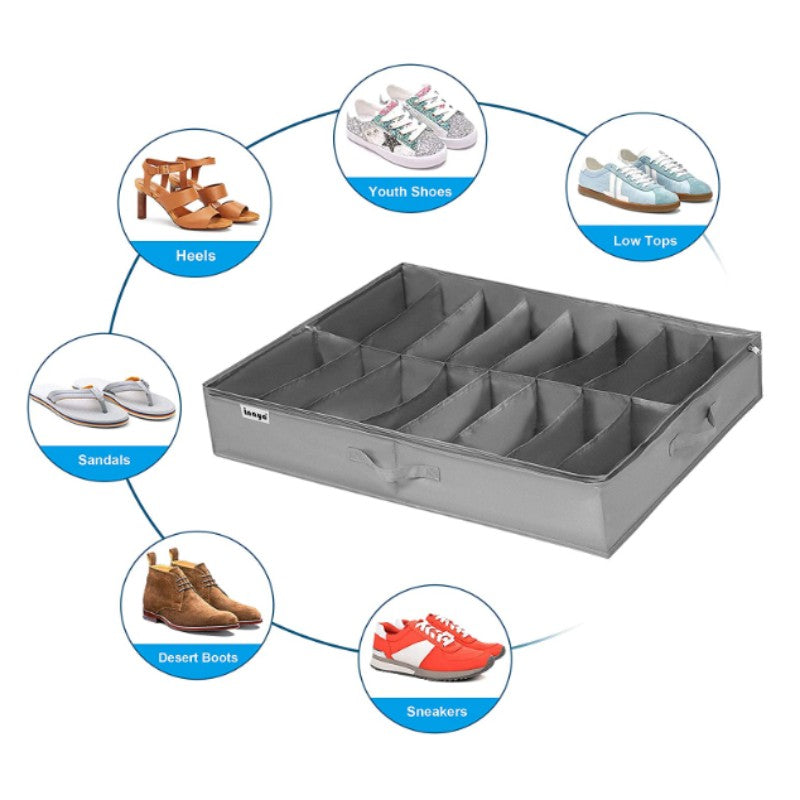 CAIXA ORGANIZADORA DE SAPATOS PARA 12 PARES - SHOBOX™