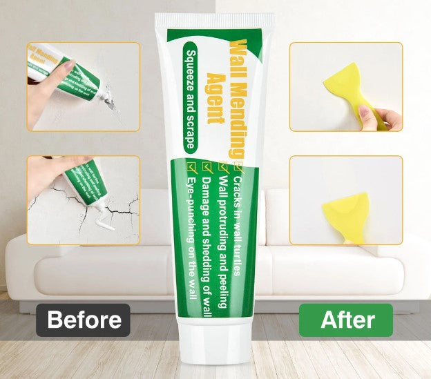 CREME PARA REPARAÇÃO DE PAREDES - WALL PASTE™