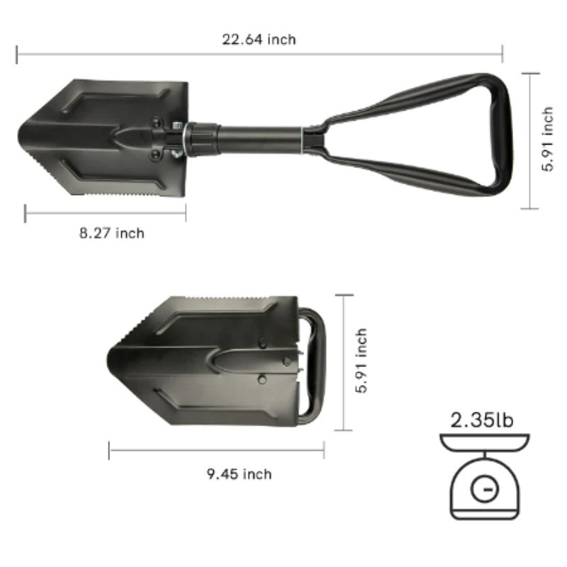 PÁ DOBRÁVEL MULTIFUNCIONAL - FOLDPAL™