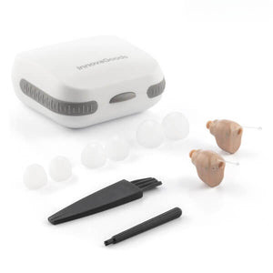 PACOTE DE 2 MINI AUSCULTADORES AMPLIFICADORES DE SOM - CLEAR SOUND™