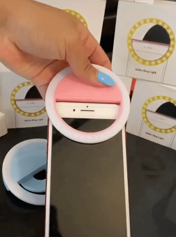 MINI ANEL LUMINOSO PARA SELFIES - SELFIE LIGHT™