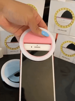 MINI ANEL LUMINOSO PARA SELFIES - SELFIE LIGHT™