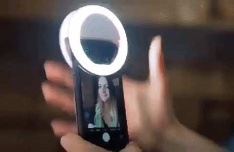 MINI ANEL LUMINOSO PARA SELFIES - SELFIE LIGHT™