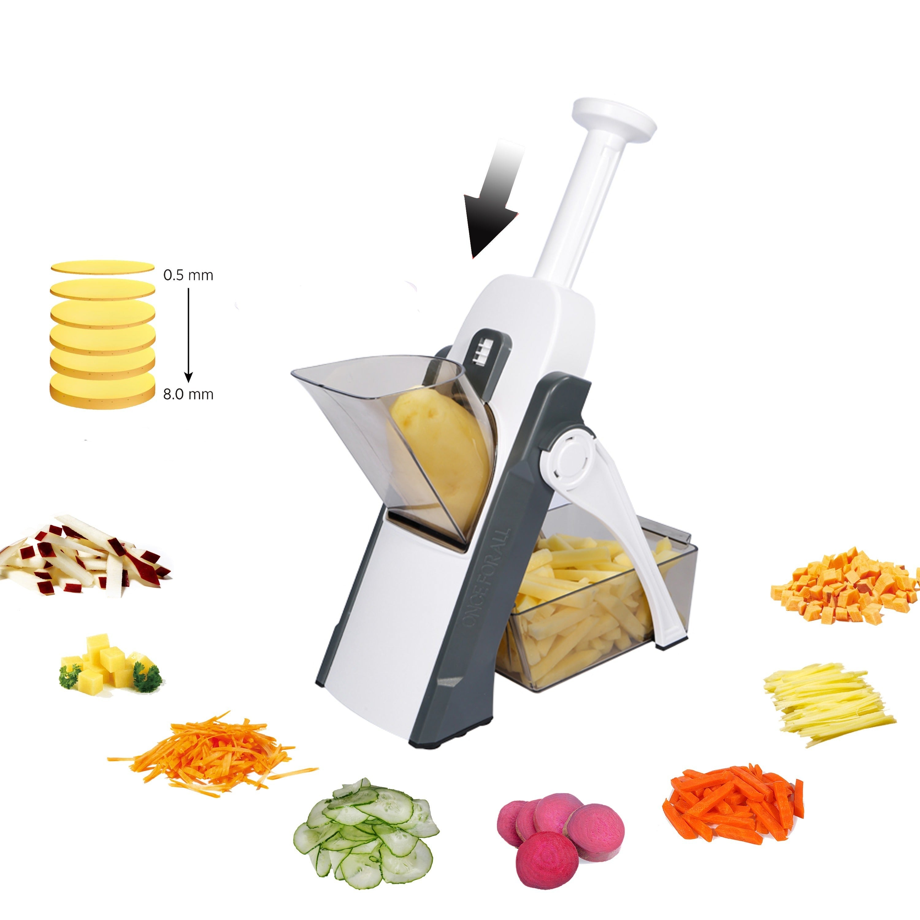 CORTADOR DE ALIMENTOS 4 EM 1 - LEGUSET™